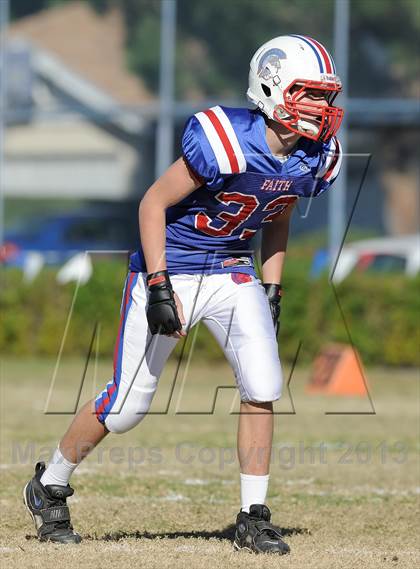 Thumbnail 3 in Coast Union @ Faith Baptist (CIF SS D1 8-Man Final) photogallery.