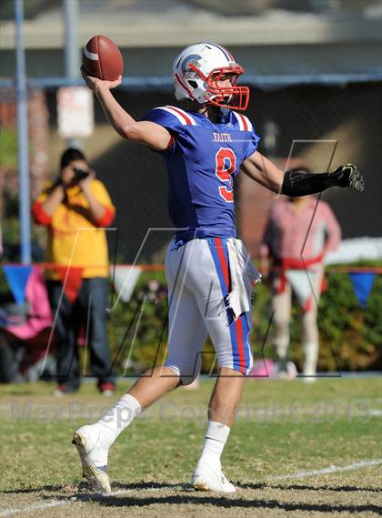 Thumbnail 2 in Coast Union @ Faith Baptist (CIF SS D1 8-Man Final) photogallery.