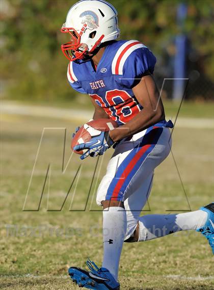 Thumbnail 3 in Coast Union @ Faith Baptist (CIF SS D1 8-Man Final) photogallery.