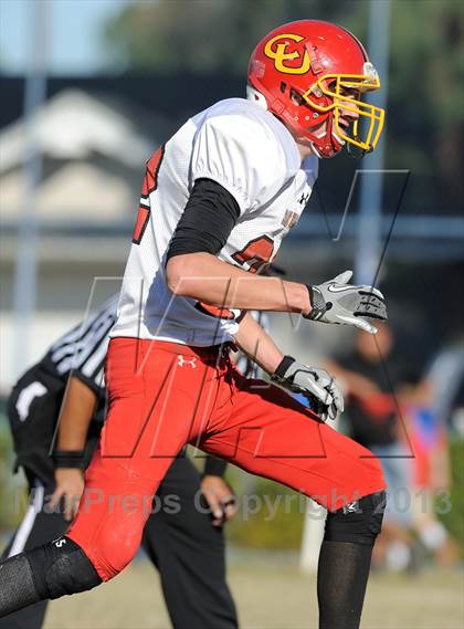 Thumbnail 3 in Coast Union @ Faith Baptist (CIF SS D1 8-Man Final) photogallery.
