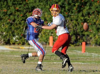 Thumbnail 2 in Coast Union @ Faith Baptist (CIF SS D1 8-Man Final) photogallery.