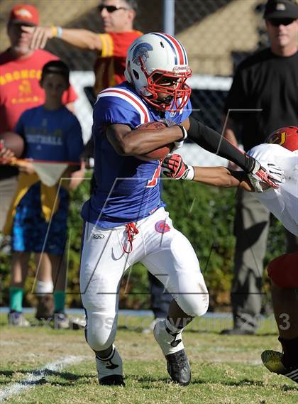 Thumbnail 3 in Coast Union @ Faith Baptist (CIF SS D1 8-Man Final) photogallery.