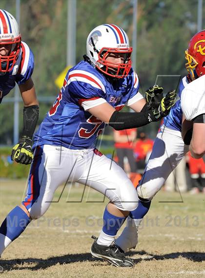Thumbnail 3 in Coast Union @ Faith Baptist (CIF SS D1 8-Man Final) photogallery.