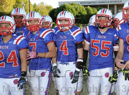 Thumbnail 3 in Coast Union @ Faith Baptist (CIF SS D1 8-Man Final) photogallery.