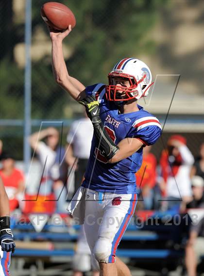 Thumbnail 2 in Coast Union @ Faith Baptist (CIF SS D1 8-Man Final) photogallery.