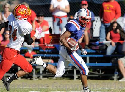Thumbnail 1 in Coast Union @ Faith Baptist (CIF SS D1 8-Man Final) photogallery.
