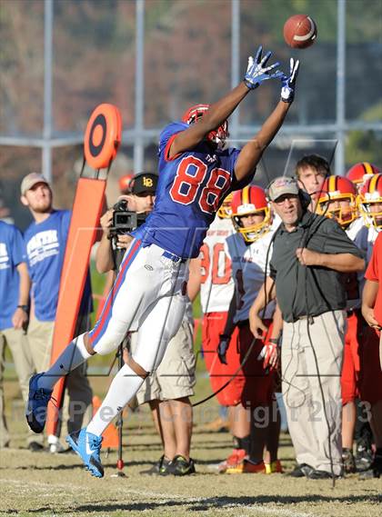 Thumbnail 2 in Coast Union @ Faith Baptist (CIF SS D1 8-Man Final) photogallery.