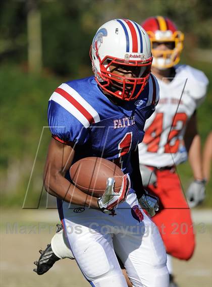 Thumbnail 1 in Coast Union @ Faith Baptist (CIF SS D1 8-Man Final) photogallery.