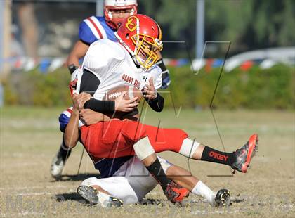 Thumbnail 2 in Coast Union @ Faith Baptist (CIF SS D1 8-Man Final) photogallery.