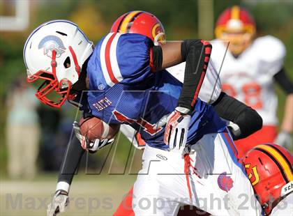Thumbnail 1 in Coast Union @ Faith Baptist (CIF SS D1 8-Man Final) photogallery.