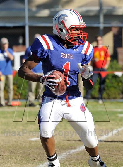 Thumbnail 3 in Coast Union @ Faith Baptist (CIF SS D1 8-Man Final) photogallery.