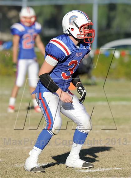 Thumbnail 1 in Coast Union @ Faith Baptist (CIF SS D1 8-Man Final) photogallery.