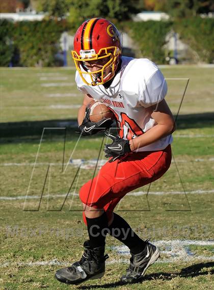Thumbnail 3 in Coast Union @ Faith Baptist (CIF SS D1 8-Man Final) photogallery.