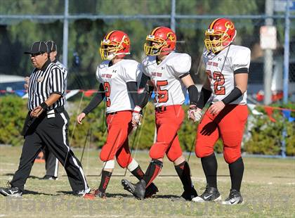 Thumbnail 1 in Coast Union @ Faith Baptist (CIF SS D1 8-Man Final) photogallery.
