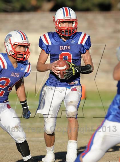 Thumbnail 1 in Coast Union @ Faith Baptist (CIF SS D1 8-Man Final) photogallery.