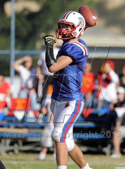Thumbnail 1 in Coast Union @ Faith Baptist (CIF SS D1 8-Man Final) photogallery.