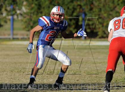 Thumbnail 1 in Coast Union @ Faith Baptist (CIF SS D1 8-Man Final) photogallery.
