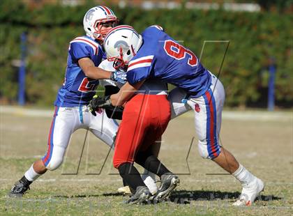 Thumbnail 3 in Coast Union @ Faith Baptist (CIF SS D1 8-Man Final) photogallery.