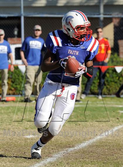 Thumbnail 3 in Coast Union @ Faith Baptist (CIF SS D1 8-Man Final) photogallery.