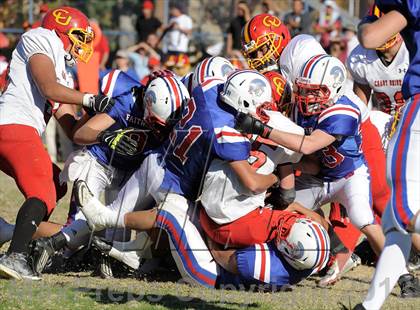 Thumbnail 2 in Coast Union @ Faith Baptist (CIF SS D1 8-Man Final) photogallery.