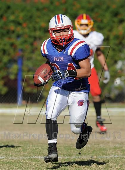 Thumbnail 2 in Coast Union @ Faith Baptist (CIF SS D1 8-Man Final) photogallery.