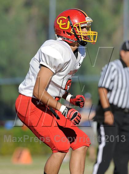 Thumbnail 2 in Coast Union @ Faith Baptist (CIF SS D1 8-Man Final) photogallery.