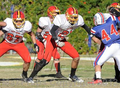 Thumbnail 3 in Coast Union @ Faith Baptist (CIF SS D1 8-Man Final) photogallery.