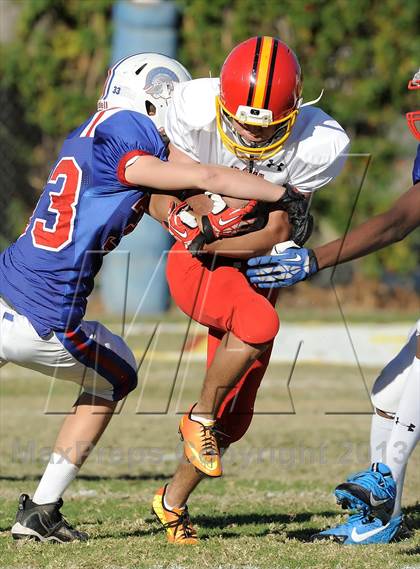 Thumbnail 3 in Coast Union @ Faith Baptist (CIF SS D1 8-Man Final) photogallery.