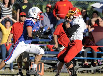 Thumbnail 3 in Coast Union @ Faith Baptist (CIF SS D1 8-Man Final) photogallery.