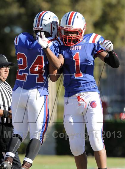 Thumbnail 3 in Coast Union @ Faith Baptist (CIF SS D1 8-Man Final) photogallery.