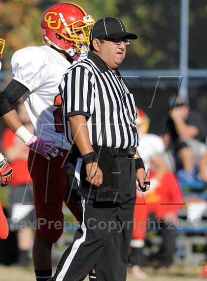 Thumbnail 2 in Coast Union @ Faith Baptist (CIF SS D1 8-Man Final) photogallery.
