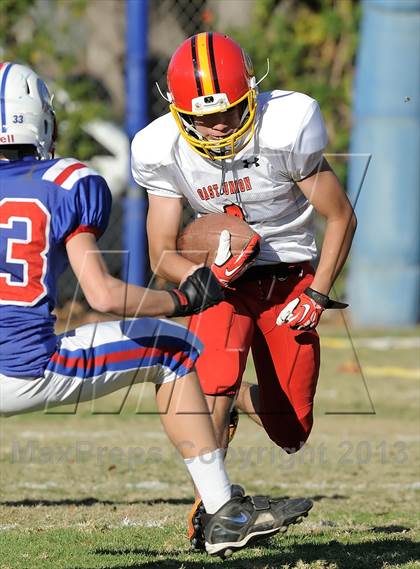 Thumbnail 3 in Coast Union @ Faith Baptist (CIF SS D1 8-Man Final) photogallery.