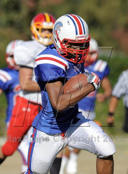 Thumbnail 2 in Coast Union @ Faith Baptist (CIF SS D1 8-Man Final) photogallery.