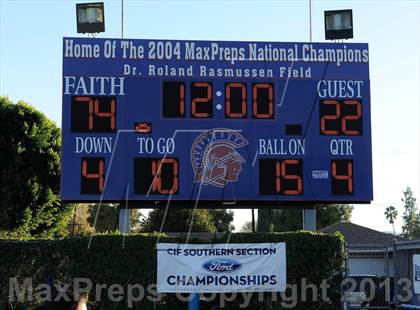 Thumbnail 3 in Coast Union @ Faith Baptist (CIF SS D1 8-Man Final) photogallery.