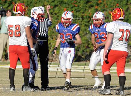 Thumbnail 1 in Coast Union @ Faith Baptist (CIF SS D1 8-Man Final) photogallery.
