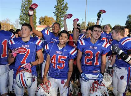 Thumbnail 2 in Coast Union @ Faith Baptist (CIF SS D1 8-Man Final) photogallery.