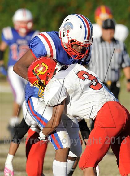 Thumbnail 1 in Coast Union @ Faith Baptist (CIF SS D1 8-Man Final) photogallery.