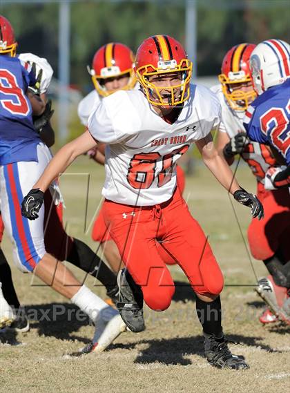 Thumbnail 1 in Coast Union @ Faith Baptist (CIF SS D1 8-Man Final) photogallery.