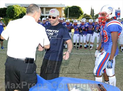 Thumbnail 2 in Coast Union @ Faith Baptist (CIF SS D1 8-Man Final) photogallery.