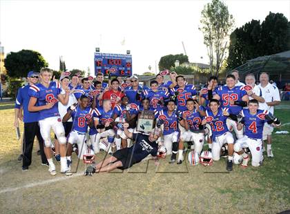 Thumbnail 3 in Coast Union @ Faith Baptist (CIF SS D1 8-Man Final) photogallery.