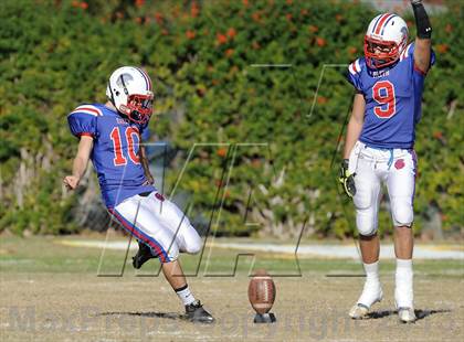 Thumbnail 2 in Coast Union @ Faith Baptist (CIF SS D1 8-Man Final) photogallery.