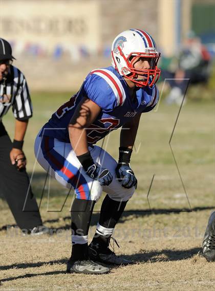 Thumbnail 1 in Coast Union @ Faith Baptist (CIF SS D1 8-Man Final) photogallery.
