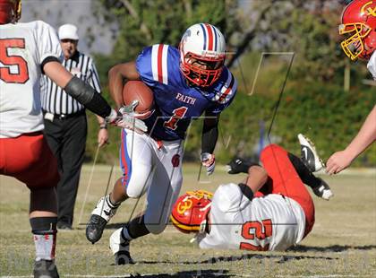 Thumbnail 2 in Coast Union @ Faith Baptist (CIF SS D1 8-Man Final) photogallery.