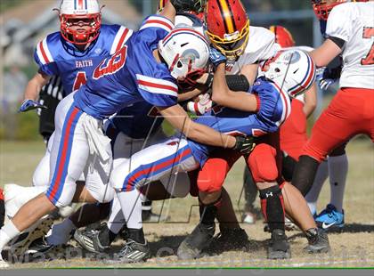 Thumbnail 1 in Coast Union @ Faith Baptist (CIF SS D1 8-Man Final) photogallery.
