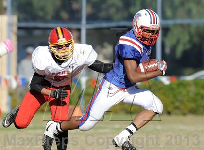 Thumbnail 2 in Coast Union @ Faith Baptist (CIF SS D1 8-Man Final) photogallery.