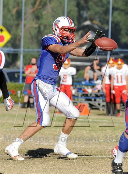 Thumbnail 1 in Coast Union @ Faith Baptist (CIF SS D1 8-Man Final) photogallery.