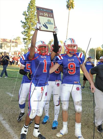 Thumbnail 3 in Coast Union @ Faith Baptist (CIF SS D1 8-Man Final) photogallery.
