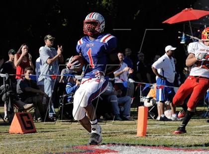 Thumbnail 2 in Coast Union @ Faith Baptist (CIF SS D1 8-Man Final) photogallery.