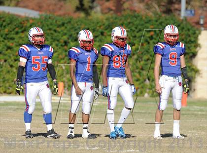 Thumbnail 2 in Coast Union @ Faith Baptist (CIF SS D1 8-Man Final) photogallery.