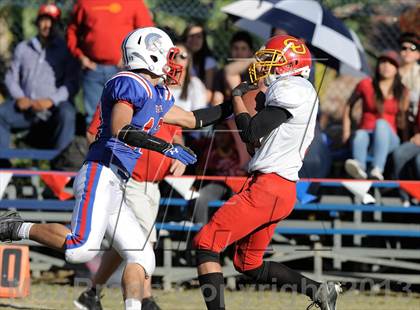 Thumbnail 1 in Coast Union @ Faith Baptist (CIF SS D1 8-Man Final) photogallery.